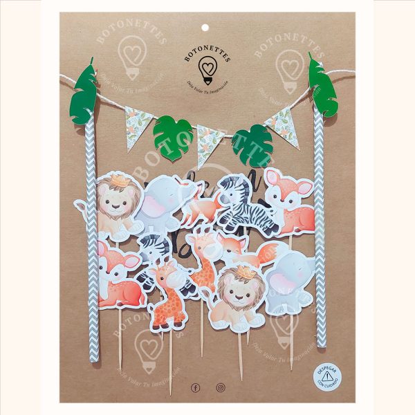 Topper Animales de la Selva